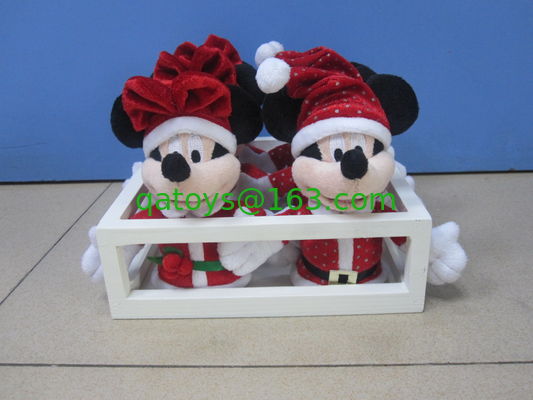 10cm フルセット オリジナル ファミリー ディズニー ぬいぐるみ トレイ入り クリスマス用