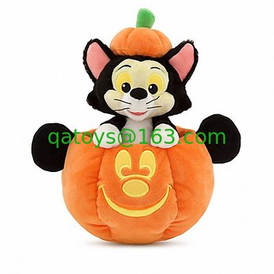 オレンジ ハロウィムズ ディズニー プルーシュ トイ 30cm ロゴ EN71 AZO ASTM