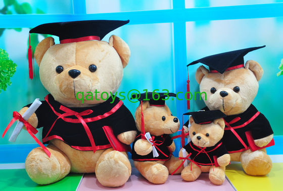 卒業の祭典 30cm のための Graduation Plush 博士のテディー・ベア