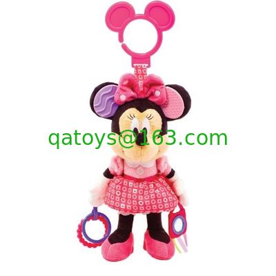 ディズニーの赤ん坊のプラシ天はミッキー マウス/ミニー マウス/Tigger/Dumbo をもてあそびます