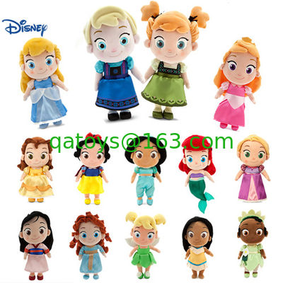 Series ディズニーの王女のフル セットの人形の子供のプラシ天は 12 インチをもてあそびます