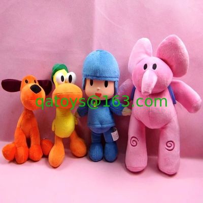 昇進 20cm のための美しく小さい漫画の Pocoyo によって詰められるプラシ天のおもちゃ