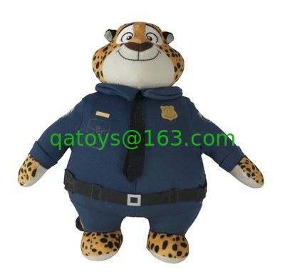 ディズニーのマンガのキャラクタ Zootopia は 9 インチ漫画のプラシ天のおもちゃを詰めました