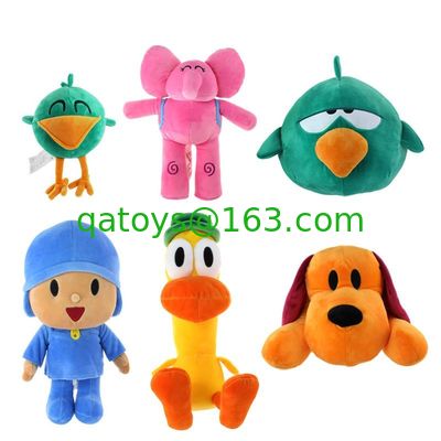 昇進 20cm のための美しく小さい漫画の Pocoyo によって詰められるプラシ天のおもちゃ