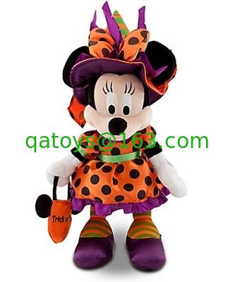 オレンジ ハロウィーンの日 ディズニー プルーシュ 玩具 16インチ ディズニー 詰め物のキャラクター