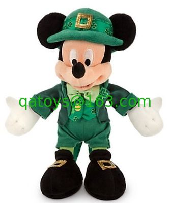 10 インチのディズニーのプラシ天はアイルランドの世界のショーケースのディズニーのぬいぐるみをもてあそびます