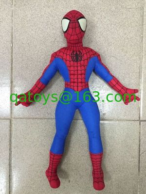 40cm、60cm の 90cm の美しい元の大型のスパイダーマンの漫画のプラシ天によって詰められる柔らかいおもちゃ