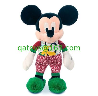 ファッション 可愛いディズニー プラスチックのおもちゃ クリスマス ミッキーとミニーマウス 高さ40cm