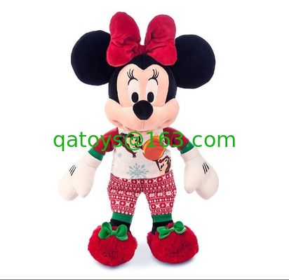 ファッション 可愛いディズニー プラスチックのおもちゃ クリスマス ミッキーとミニーマウス 高さ40cm