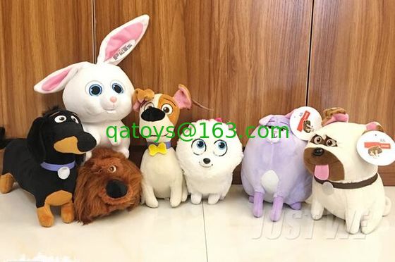 ペット秘密の生命ディズニーのプラシ天は祝祭のための6 - 8インチのディズニーによって詰められるおもちゃをもてあそびます