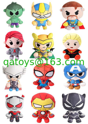 Original Marvel / Spiderman / Iron Man / Thor Stuffed Plush Toys 10inch