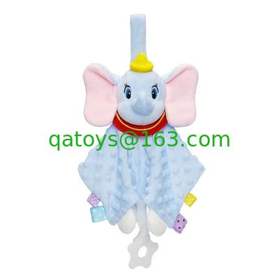ニップル、幼児プラシ天のおもちゃの調停者が付いているElephentそしてヒツジのプラシ天のかわいい赤ん坊のおもちゃ
