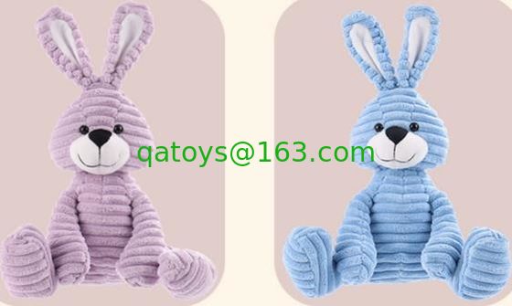Cute and Lovely Corduroy Material Bunny Rabbit soft Toys 9inch