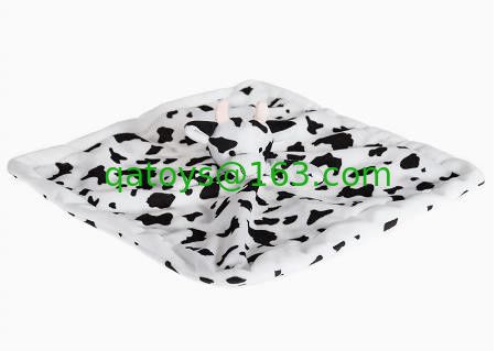 Baby comfort Towel with Plush Animal Head soft toy 33*33cm