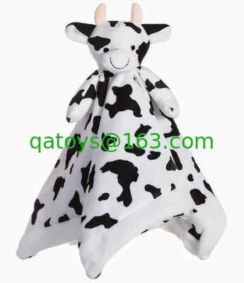 Baby comfort Towel with Plush Animal Head soft toy 33*33cm