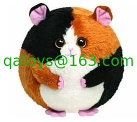 25cm の円形の形の動物の昇進の贈り物のおもちゃ緑/茶色/灰色色