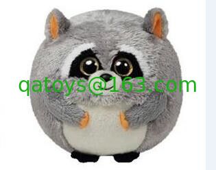 25cm の円形の形の動物の昇進の贈り物のおもちゃ緑/茶色/灰色色