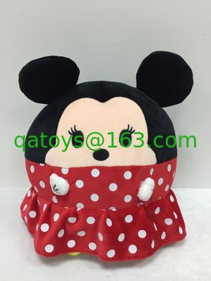 ソフトショートぬいぐるみ/PP綿入りミッキーマウスぬいぐるみ25cm