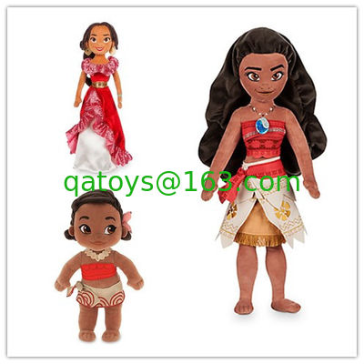 かわいいMoanaの漫画のディズニーのプラシ天のおもちゃ、Stuffed Dollsディズニーの王女