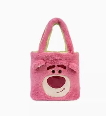 ディズニー 女性 リバーシブル クロス ハンドバッグ 財布 プルーシュ バッグ