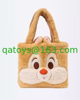New Disney Women Reversable Cross HandBags Purse bag Plush bags