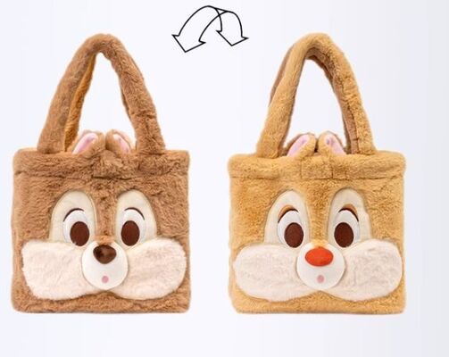 ディズニー 女性 リバーシブル クロス ハンドバッグ 財布 プルーシュ バッグ