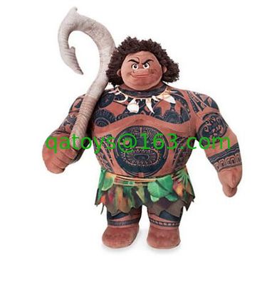 ディズニーの元のプラシ天はMoanaマウイの中型の美の柔らかいおもちゃの人形をもてあそびます
