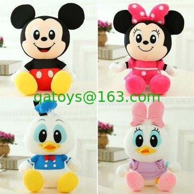 泡の粒子材料/Nanoparticlesディズニーの柔らかいおもちゃを持つ10インチ新しいディズニーMickeyおよびMinnie