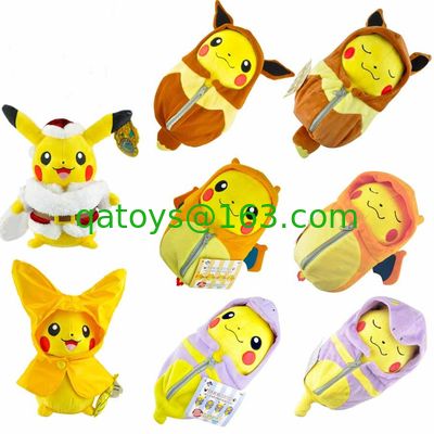 20cm小型モンスターの販売クレーン機械のための漫画によって詰められるプラシ天のおもちゃ
