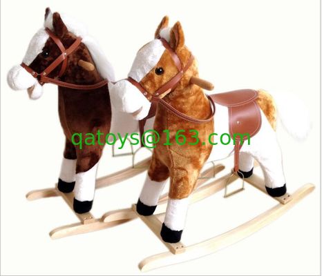 遊ぶことのChlidrenの乗馬のために屋内方法揺り木馬動物