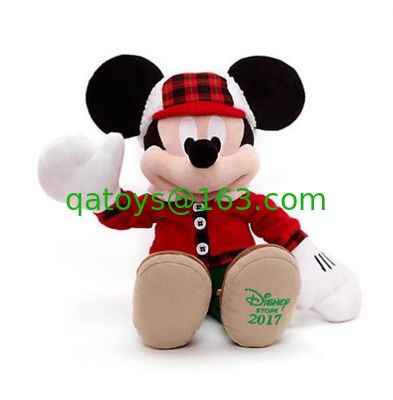 2017年 ディズニー クリスマス ミッキーマウス ミニーマウス 18インチ