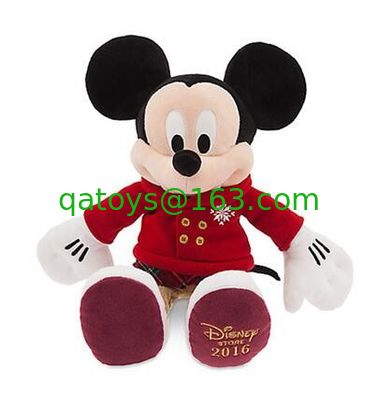 MickeyおよびMinnieの柔らかいおもちゃ、8赤ん坊のためのインチによって詰められるおもちゃ