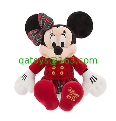 MickeyおよびMinnieの柔らかいおもちゃ、8赤ん坊のためのインチによって詰められるおもちゃ