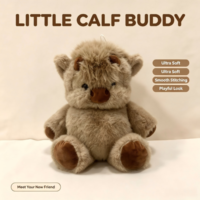 Cute Plush Toy Highland Cow