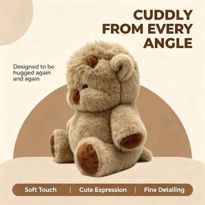 Cute Plush Toy Highland Cow