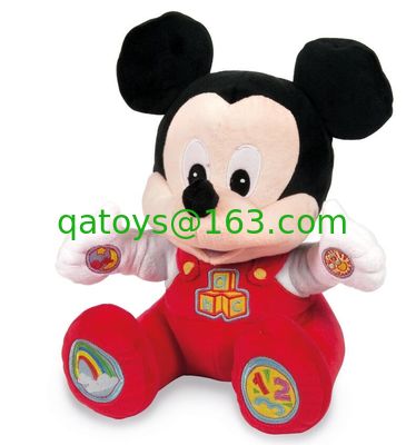 柔らかいおもちゃ30cmを話しているディズニー ミッキー マウスの赤ん坊Mickey