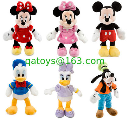 元のディズニー古典的なMickey家族のプラシ天は22cmをもてあそびます