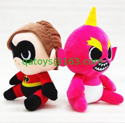 美しいIncredibles 2つのSupercute漫画のプラシ天のおもちゃ
