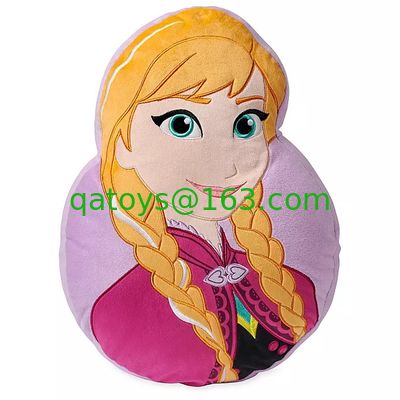 方法ディズニーの元のプラシ天アナおよび寝具およびクッションのための美女のヘッド枕
