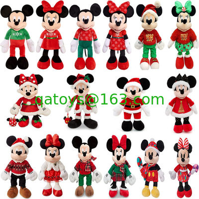 ディズニーの円形のピンク/白いプラシ天は赤ん坊の遊ぶことのためのドナルド・ダックの柔らかいおもちゃをもてあそびます