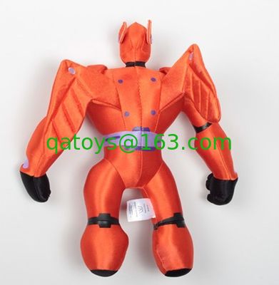 子供の漫画のプラシ天は大きい英雄 6 の Baymax の機械式のアクション・フィギュアをもてあそびます