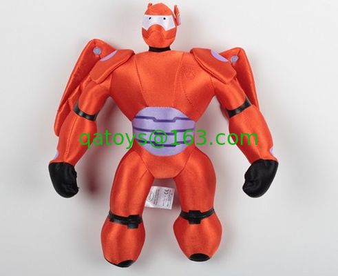 子供の漫画のプラシ天は大きい英雄 6 の Baymax の機械式のアクション・フィギュアをもてあそびます