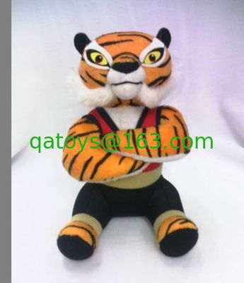 昇進のギフトのための美しい Kungfu のパンダの Tigress の漫画のぬいぐるみ