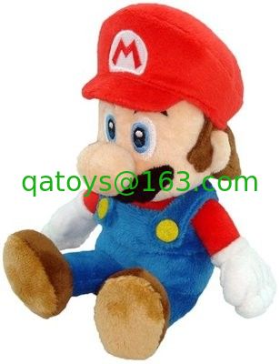 昇進のギフトのための美しく赤い極度のマリオのぬいぐるみのプラシ天のおもちゃ