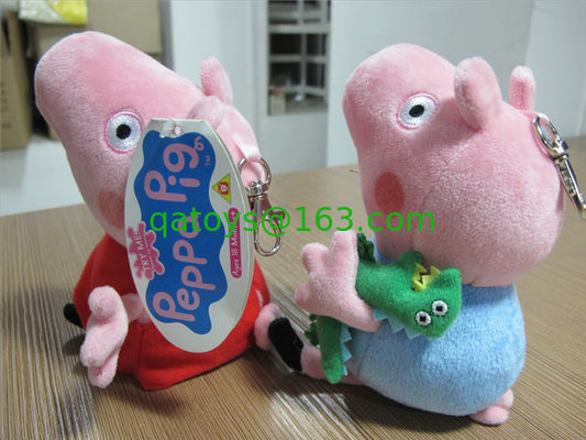 Peppa のブタのぬいぐるみの漫画のプラシ天は昇進のギフトをもてあそびます