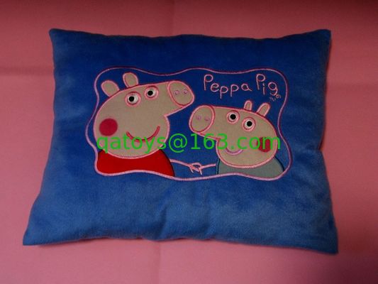 方法寝具のためのリバーシブルの Peppa のブタのプラシ天のおもちゃのクッションそして枕