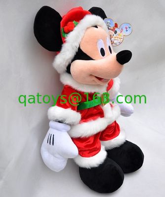 カスタム プルーシュ トイ クリスマス ディズニー ミッキーマウスとミニーマウス トイ 45cm