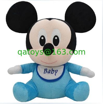 パーソナライズされたディズニーぬいぐるみスモールビッグヘッドミッキーマウスぬいぐるみ