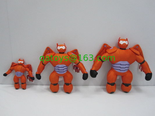 子供の漫画のプラシ天は大きい英雄 6 の Baymax の機械式のアクション・フィギュアをもてあそびます
