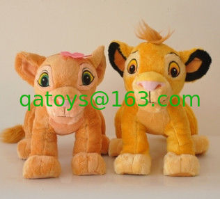 オレンジ Simba Plush Toy 個人化されたぬいぐるみのライオン王